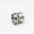 custom CNC turning machining stainless steel pipe fittings